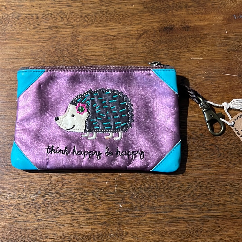 NWT Natural Life Coin/Card Key Chain